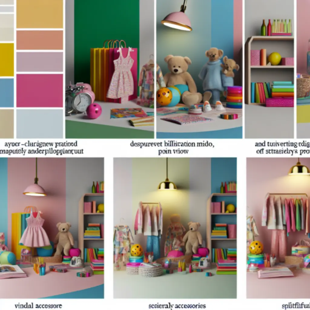 Prezentacja nowych produktów dziecięcych w KidsSupplyStore